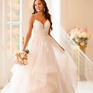 Stella York Tulle Princess Ballgown Dress